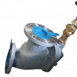 Marine Cast Steel Screw-Down Vertical Angle Storm Valves